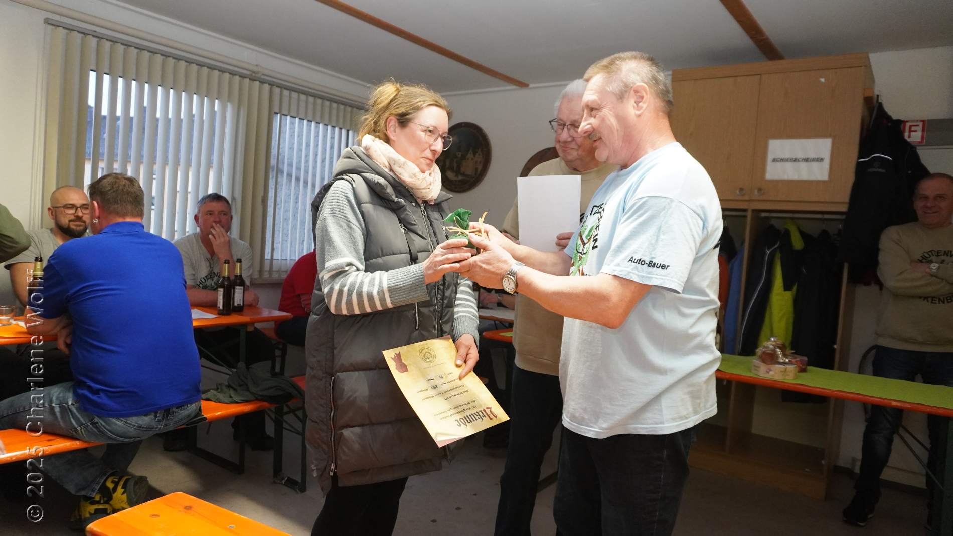 Gartenverein nimmt Gewinn entgegen